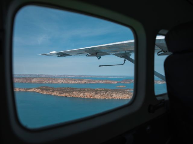 an air safari over the Buccaneer Archipelago
