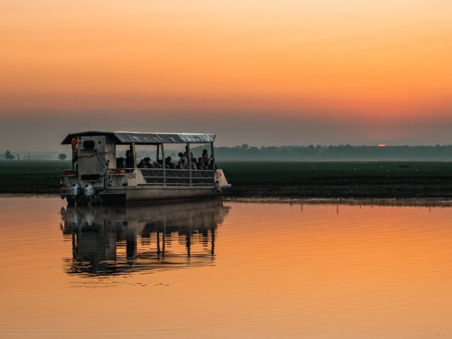 Yellow Water Cruises at sunrise