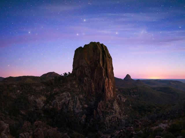 stargazing at Warrumbungle National Park