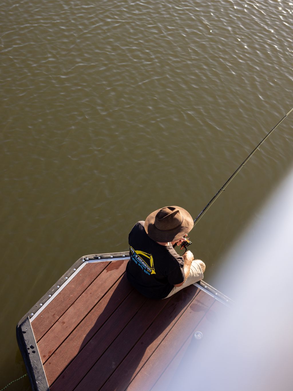 fishing on the Murray River