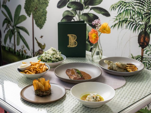 a selection of the food available at botanica vaucluse