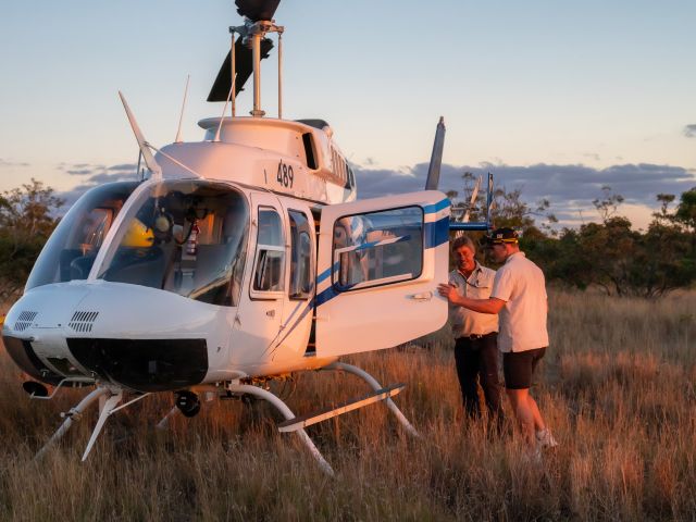 a scenic flight with Bush Heli-services