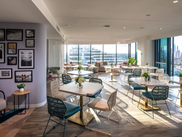 the Executive Lounge at Dorsett Gold Coast