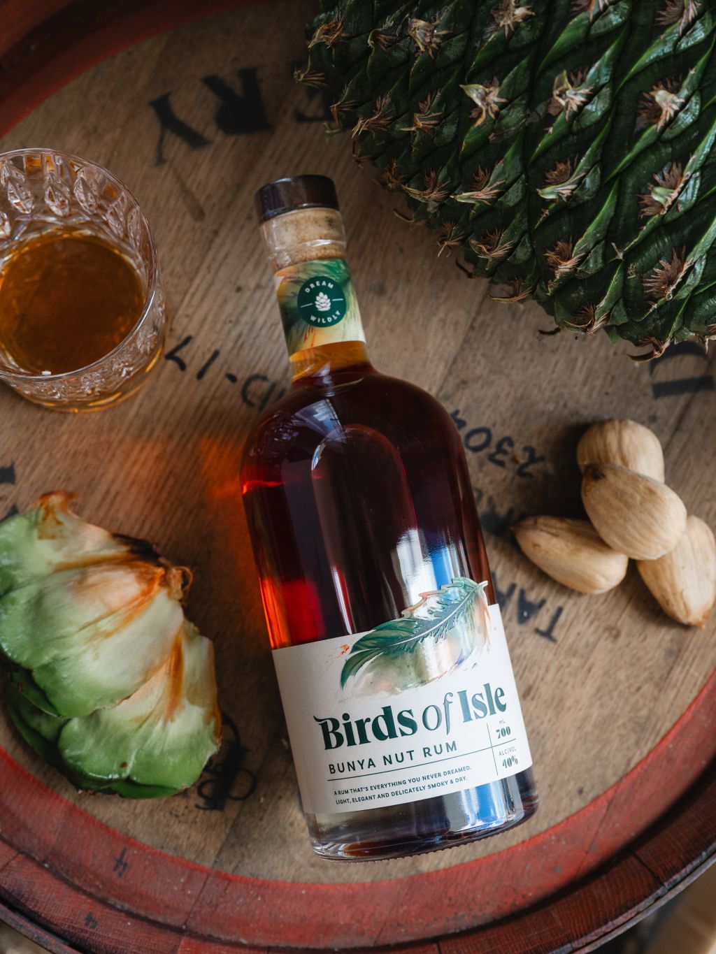 Birds of Isle Bunya Nut Rum