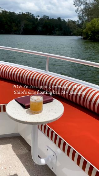 Byron Shire’s luxe floating bar, MV Jasmine