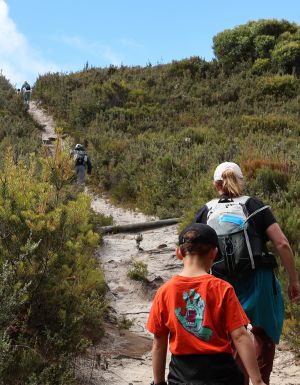 Tasmanian Walking Co. child-friendly mult-day hike on Bruny Island