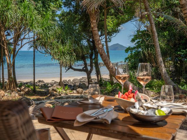 Restaurant and bar at Nala Resort Mission Beach