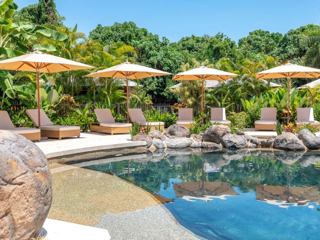 Poolside at Nala Resort Mission Beach