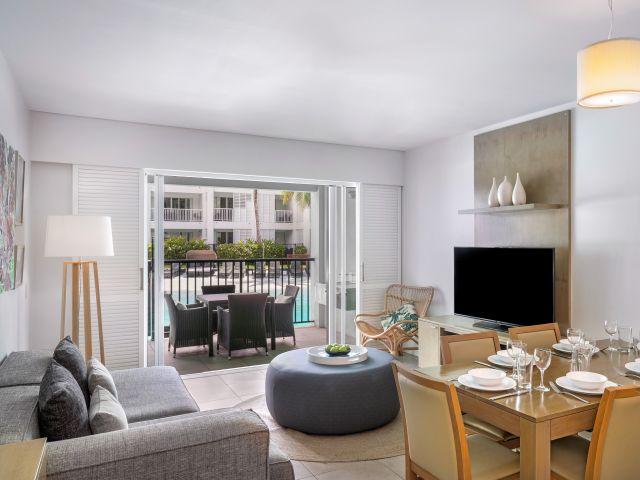 inside room at Peppers Beach Club Port Douglas