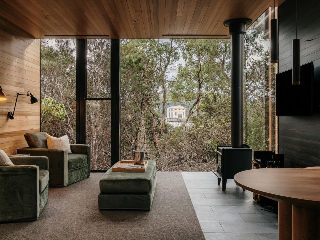 interior of pumphouse point NRMA Parks and Resorts