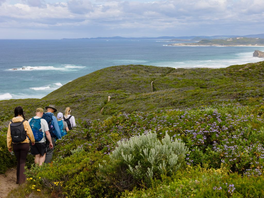 the small Cape2Camp group on the Bibbulmun Track