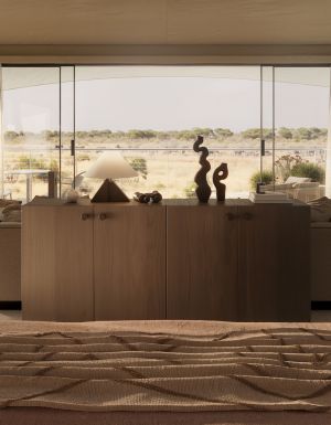 Monarto safari lodge tent interior