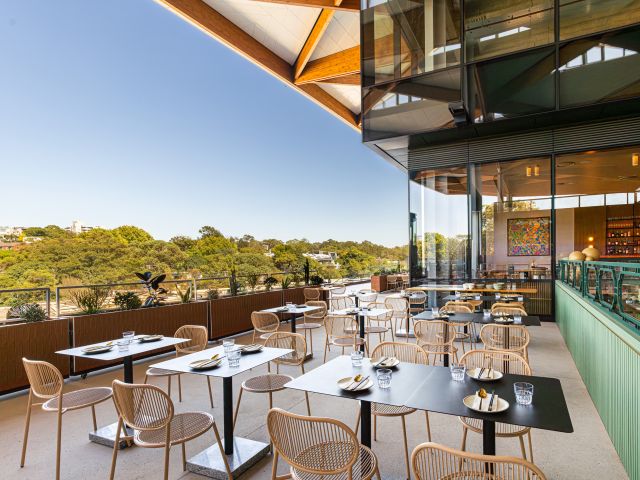 outdoor seating at Tam Jiak
