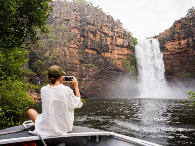 Kimberley falls with True North