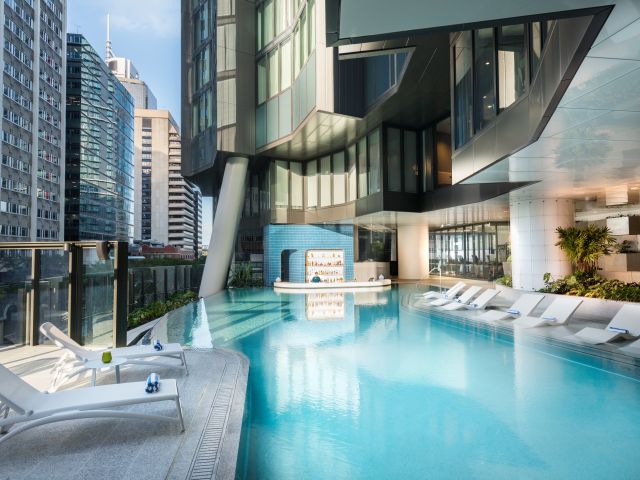 the Nautilus Pool and Bar at The Westin Brisbane