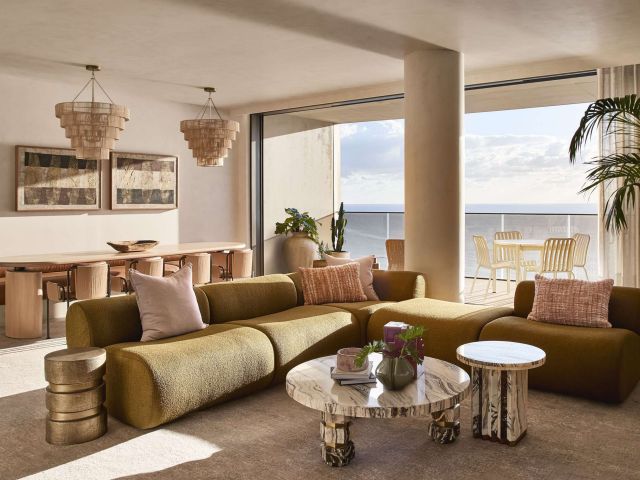 inside a room at The Mondrian