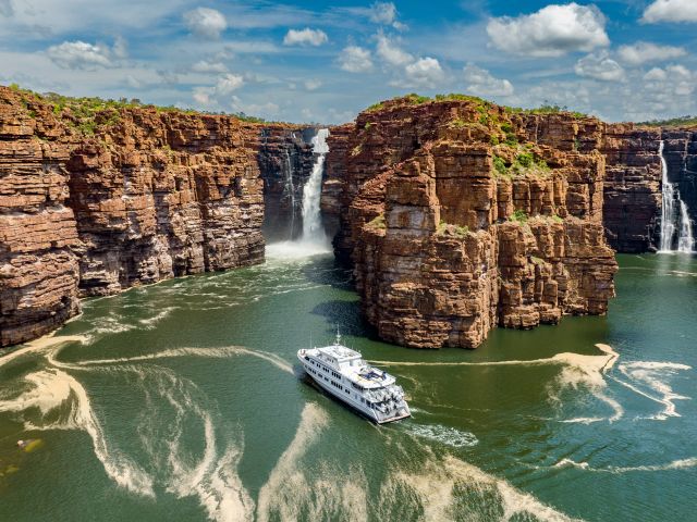 True North’s Kimberley Waterfall cruises