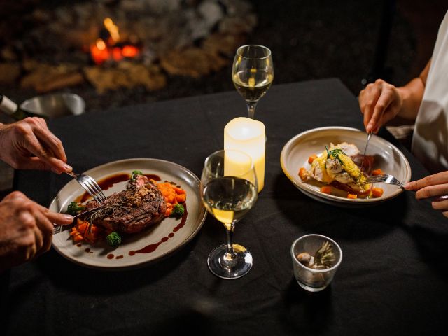 Under a Desert Moon dinner in northern territory