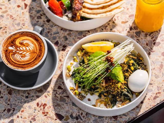 breakfast at HAM cafe, Cronulla