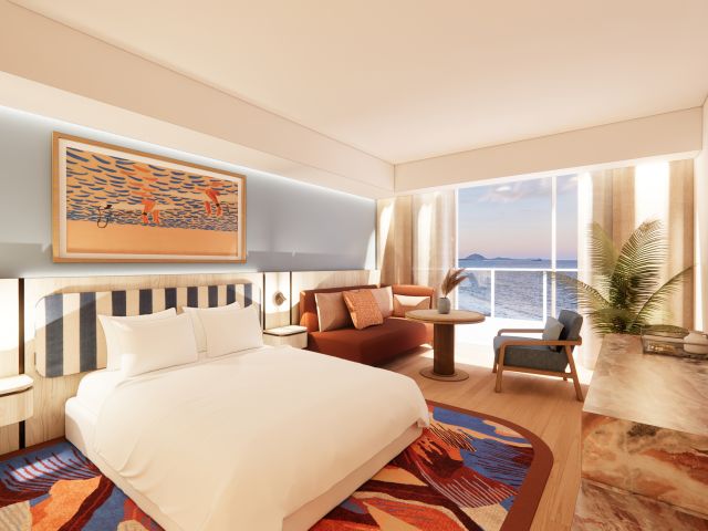 the standard room at Avani Mooloolaba Beach Hotel