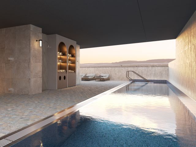 the pool at Crystalbrook Sam, Adelaide