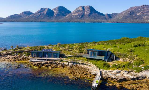 Picnic Island from above