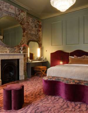 The Grand Velvet suite at Medusa Hotel