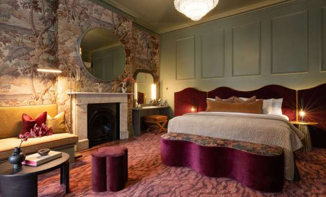 The Grand Velvet suite at Medusa Hotel