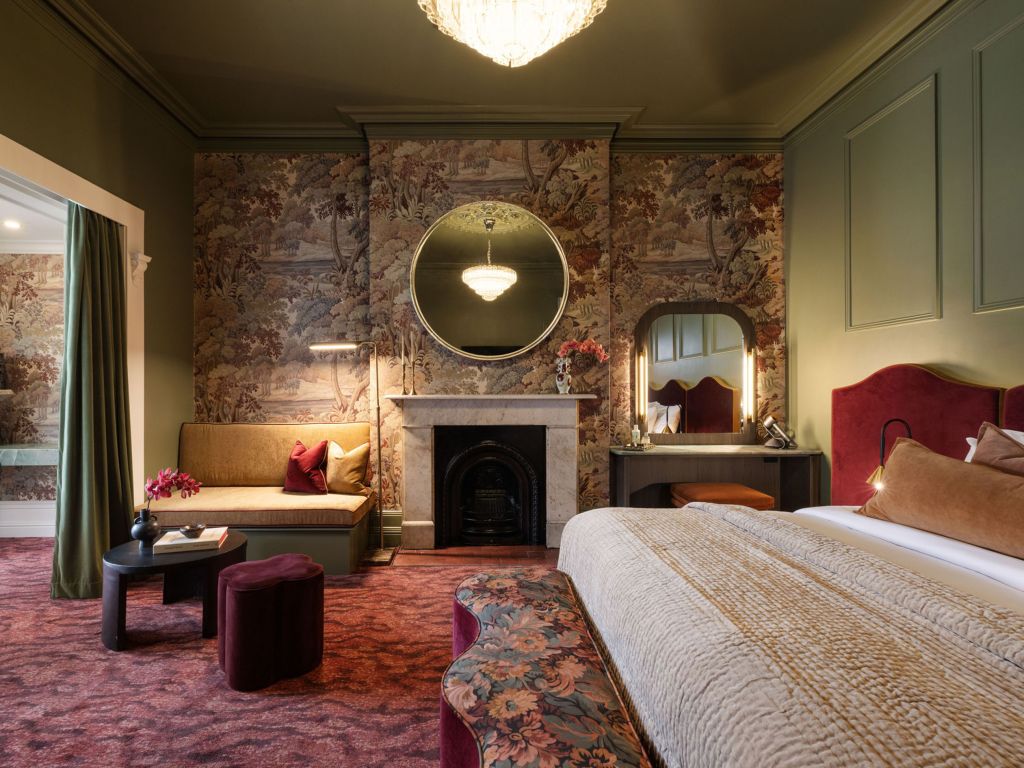 The Grand Velvet suite at Medusa Hotel