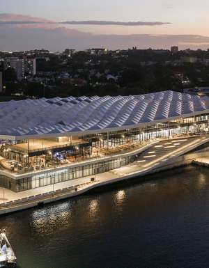 Sydney Fish Market at night