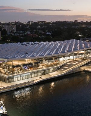 Sydney Fish Market at night