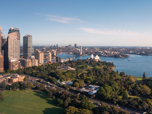 The Royal Botanic Garden Sydney.