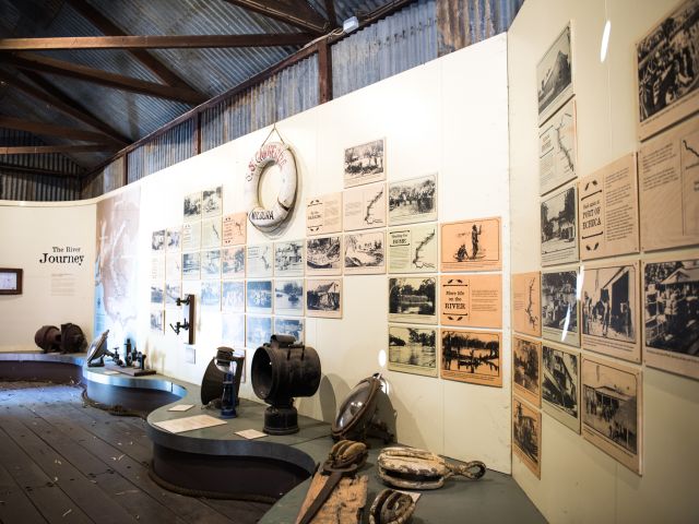 the Port of Echuca Discovery Centre
