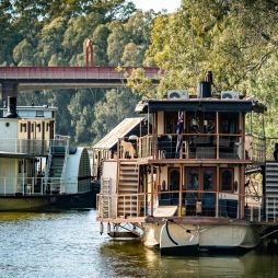 paddle steamers on the Murray River