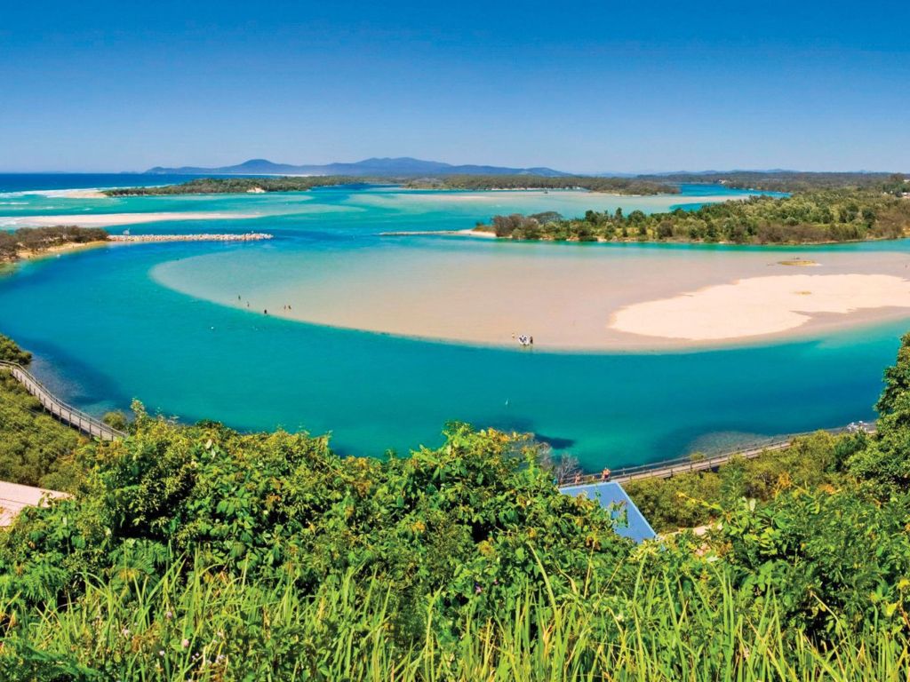 Scenic views of Nambucca Heads along the Legendary Pacific Coast