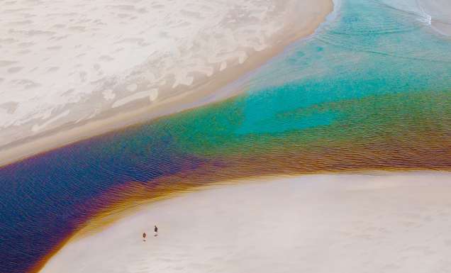 the Irwin Inlet, Bibbulmun Track from above