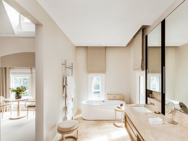 bathroom inside suits at COMO The Treasury in perth