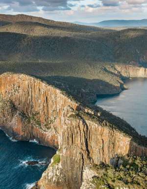The rugged coastline of Cape Hauy