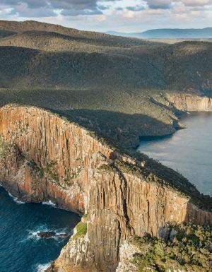 The rugged coastline of Cape Hauy