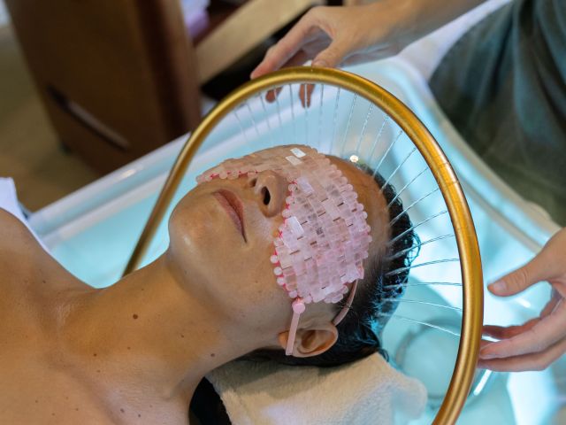 Woman gets Japanese head spa treatment at Eden Retreat
