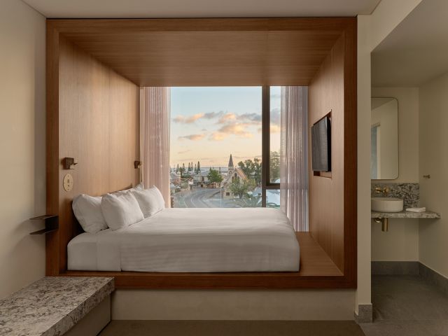 the Gus Premium Room at Garde Hotel, Fremantle