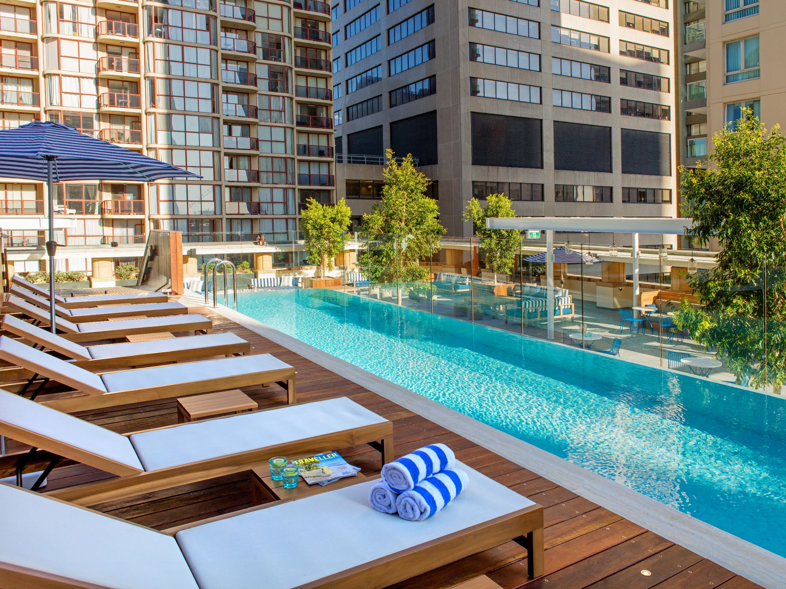 Kimpton Margot Sydney's pool and rooftop bar Harper Rooftop
