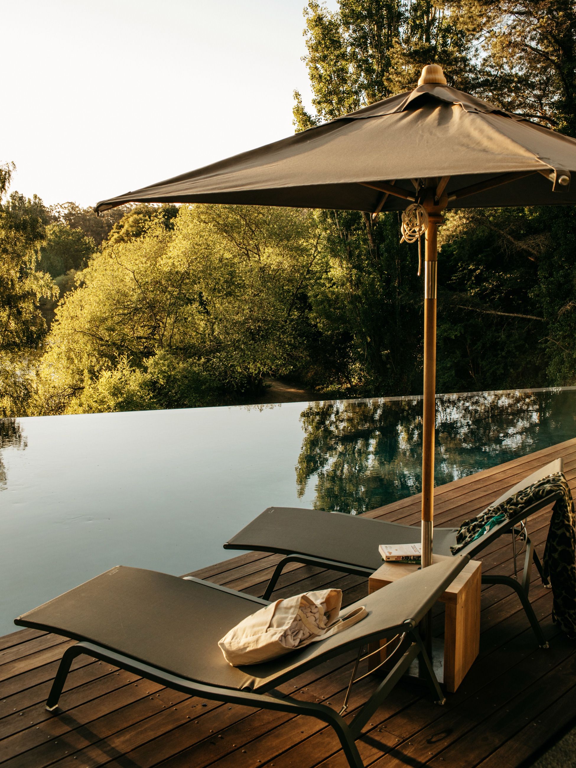 Lake House Hotel Pool in Daylesford