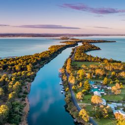 Mitchell River silt jetties in gippsland