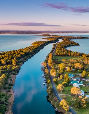 Mitchell River silt jetties in gippsland