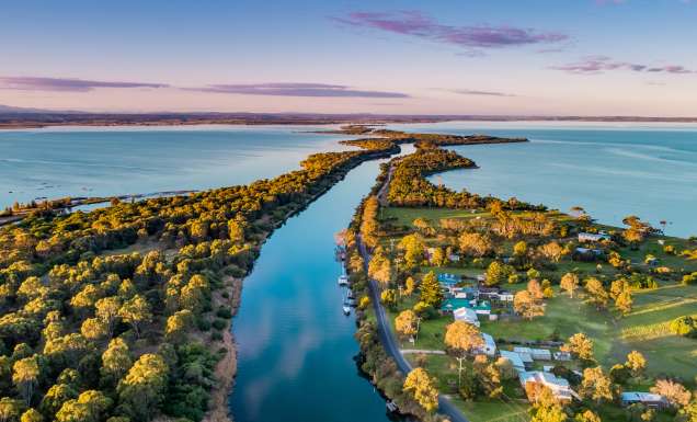 Mitchell River silt jetties in gippsland