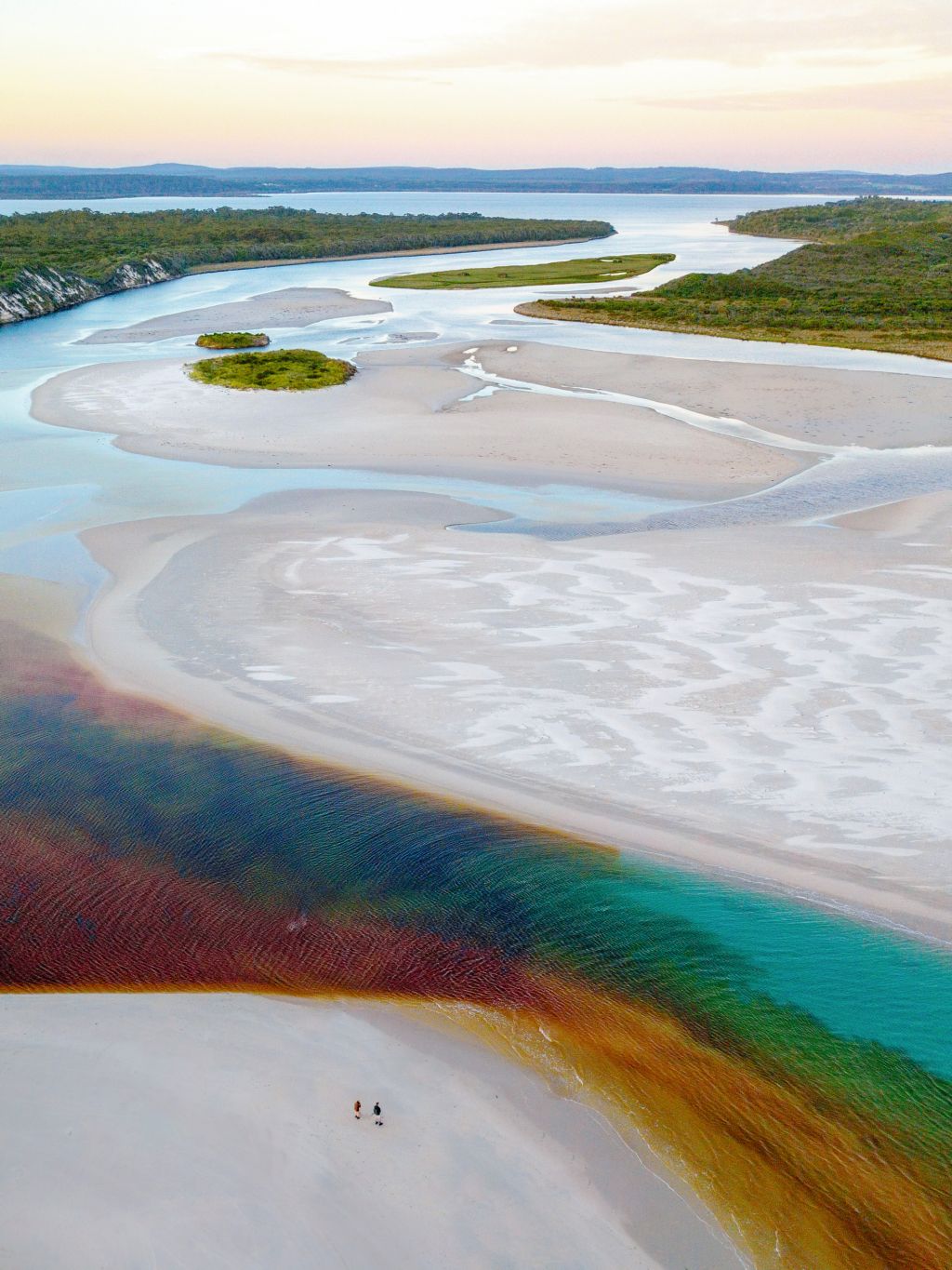 the Irwin Inlet, Bibbulmun Track from above