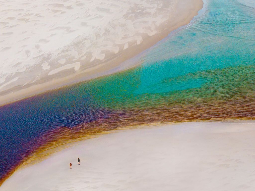the Irwin Inlet, Bibbulmun Track from above