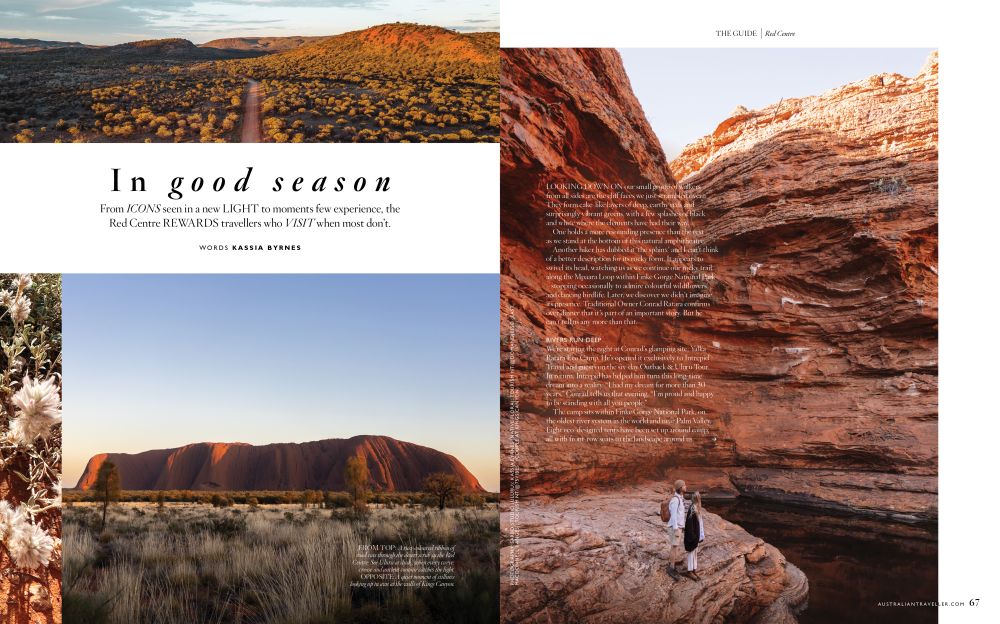 RedCentre print spread