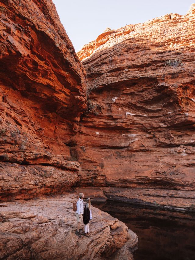 a couple at Kings Canyon